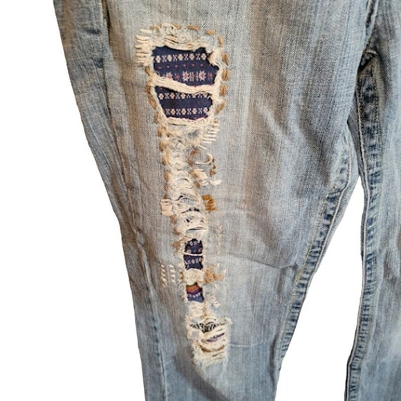Vintage Z. Cavaricci Patchwork jeans Size 9 - Picture 3 of 9